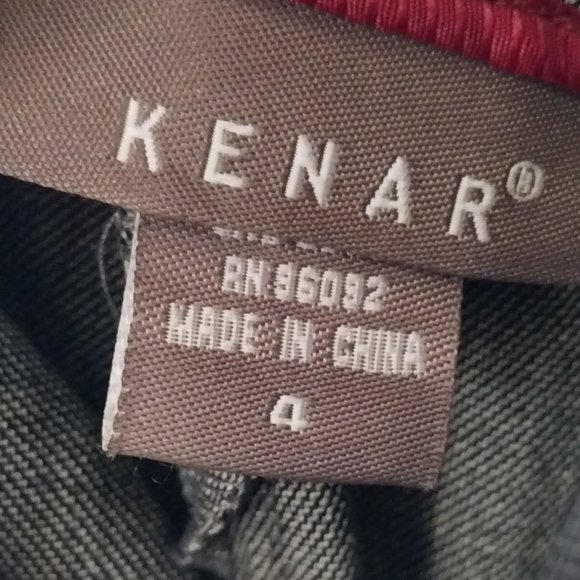 Kenar Grey Side Button Waist Wide Leg Pants - Picture 4 of 8